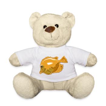 Fisch - Teddy - Weiß - Vorne