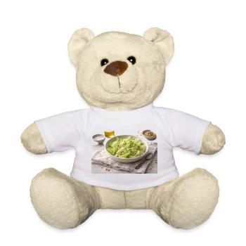 Salat mit Pinienkernen - Teddy - Weiß - Vorne