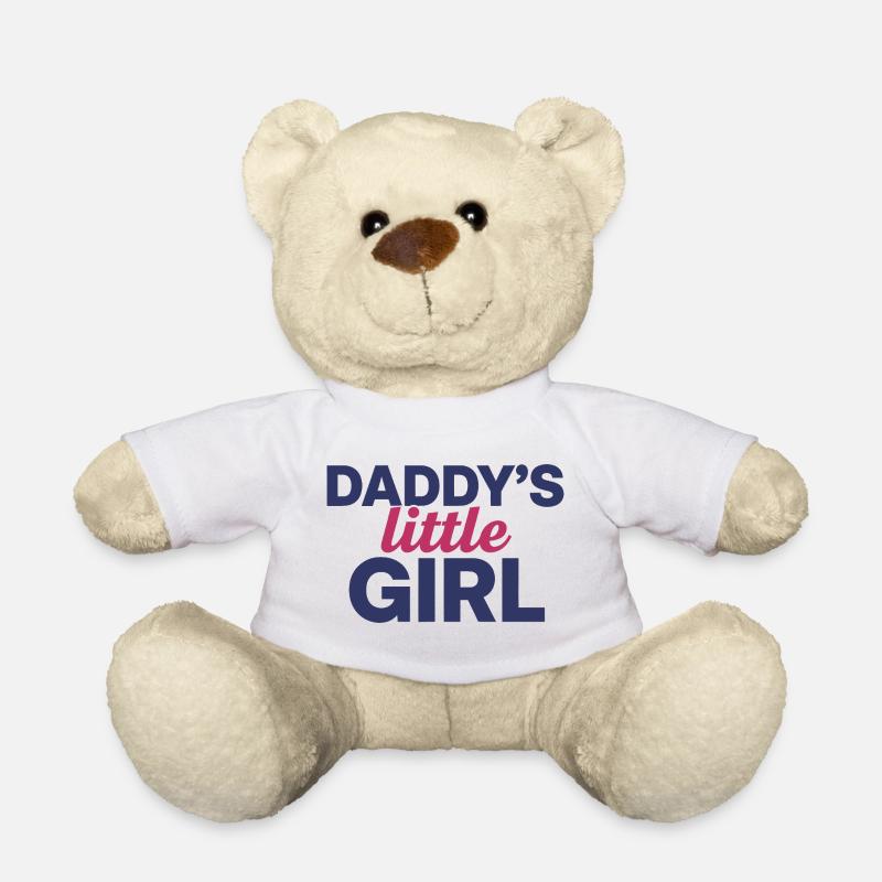 Daddy's Little Girl Süßes Tochter Design - Teddy - Weiß