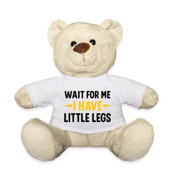 Lustiger Spruch Humor Meme Lustig Geschenkidee - Teddy - Weiß - Vorne