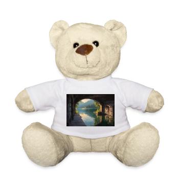 Gemütlicher Blick am Fenster - Teddy - Weiß - Vorne