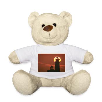 Leuchtturm Kap Arkona im Sonnenuntergang - Teddy - Weiß - Vorne