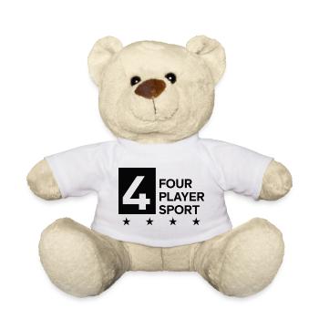 4 Four Player Sport Team Outfit Padel Tennis - Teddy Bear - white - Front