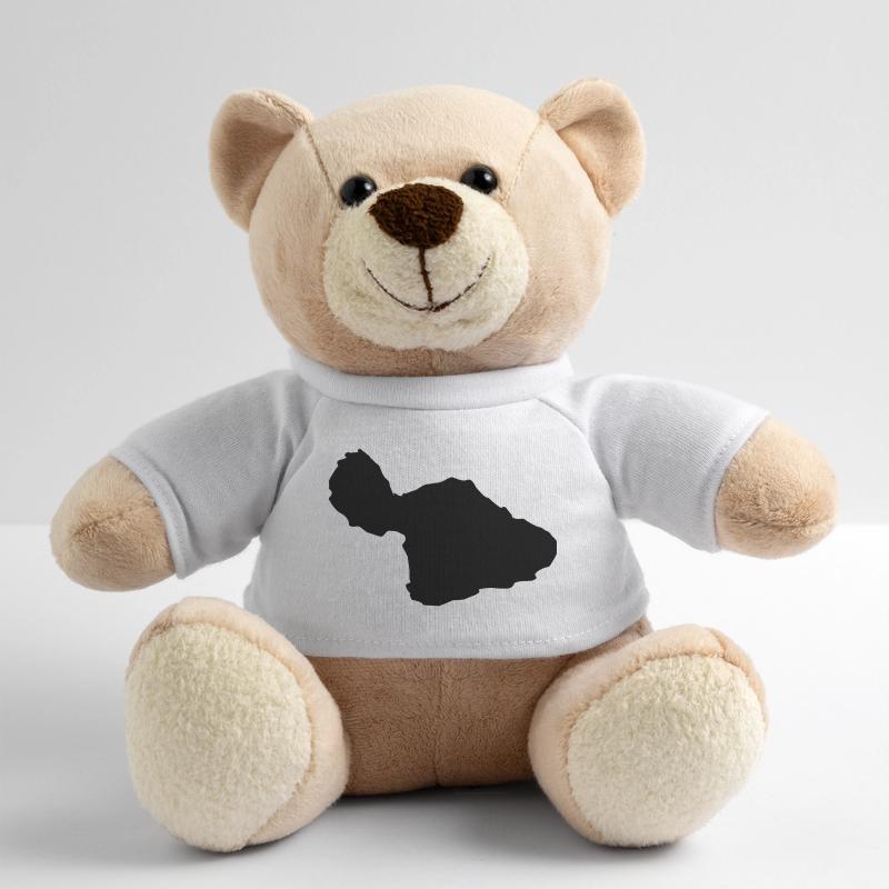 Maui map Teddy Bear