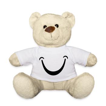 Smile - Teddy Bear - white - Front