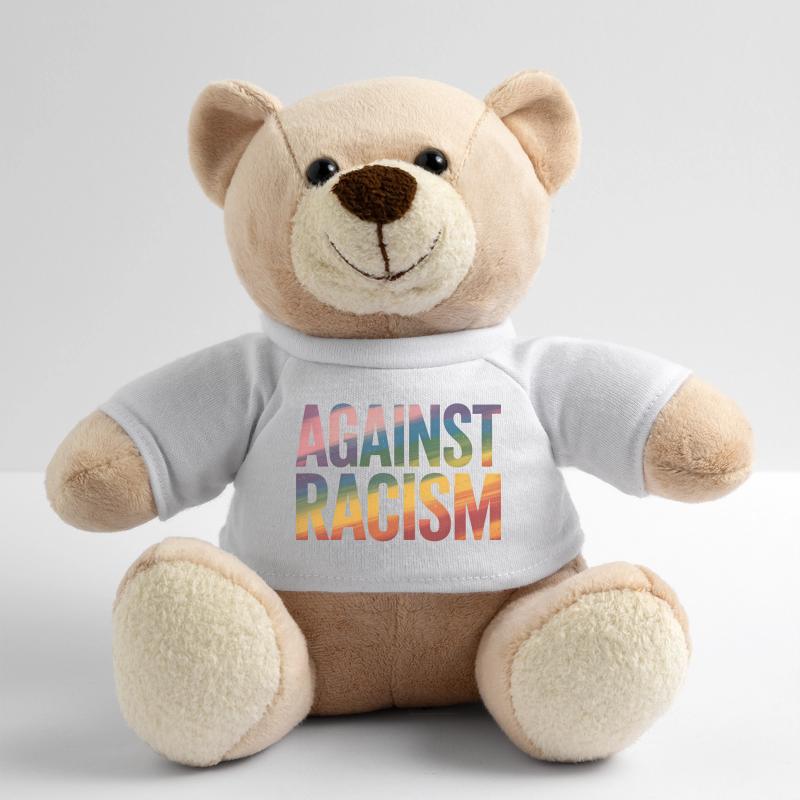 Gegen Rassismus – Antifa-Regenbogen-Tee Teddy