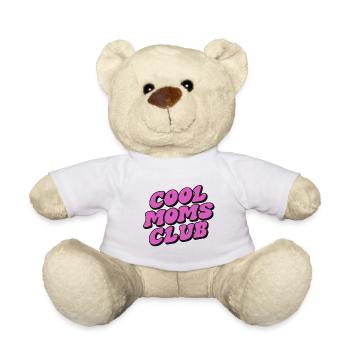 Club des mamans cool fête des mères - Nounours - blanc - Devant