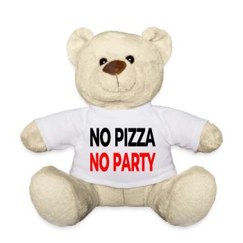 Pizza - Teddy - Weiß - Vorne