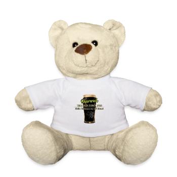 Hello_Darkness_Print - Teddy - Weiß - Vorne