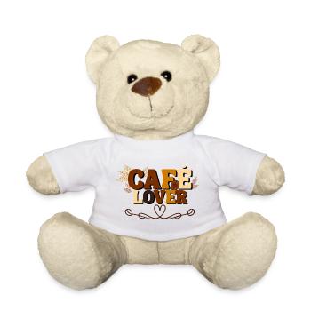 Café lover - Nounours - blanc - Devant
