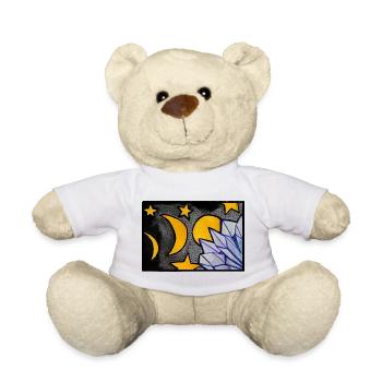 Mondbeschienener Kristalltraum - Teddy - Weiß - Vorne