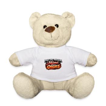 Faut Pas Pousser Meme Orgies - Nounours - blanc - Devant