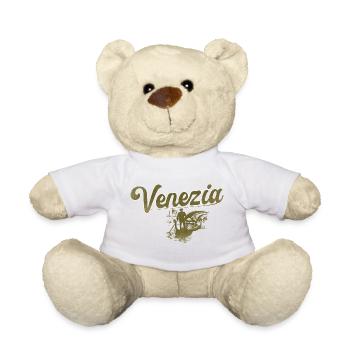 Venice, Vintage - Teddy Bear - white - Front