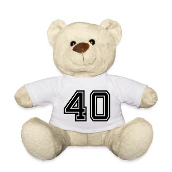 40 - Nounours - blanc - Devant