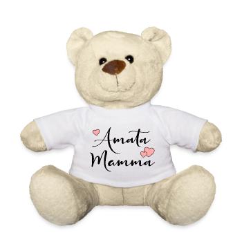 Italien Geliebte Mama - Teddy - Weiß - Vorne