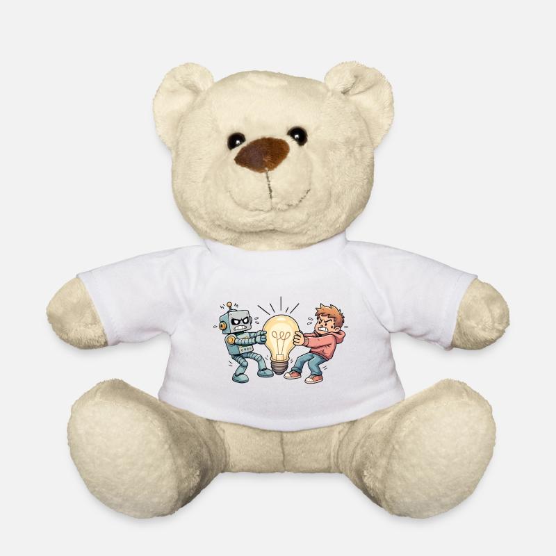 WhosIdea - Nounours - blanc
