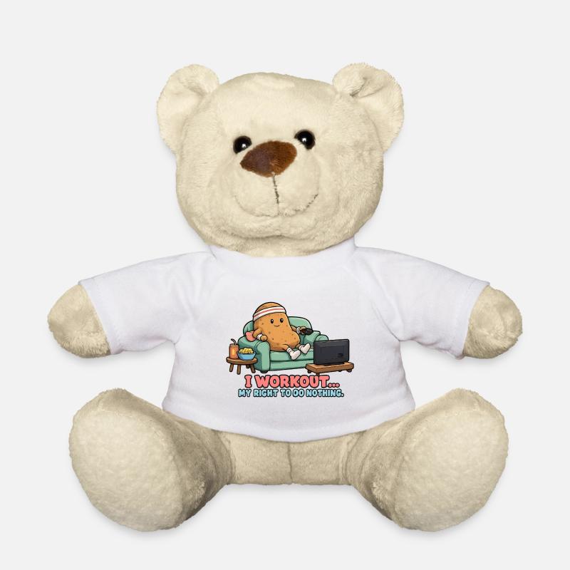 Couchpotato - Teddy Bear - white