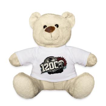 1200_Punk - Teddy Bear - white - Front