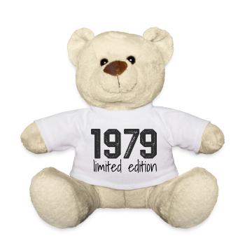 1979 Limited Edition Retro Geburtstag Jahrgang Des - Teddy - Weiß - Vorne