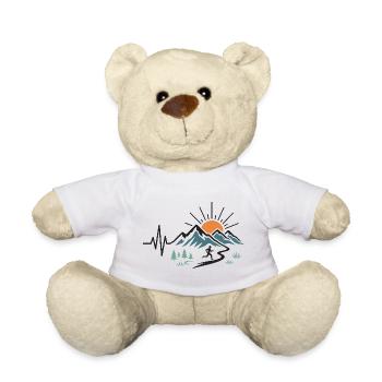 Trail Running - Teddy Bear - white - Front