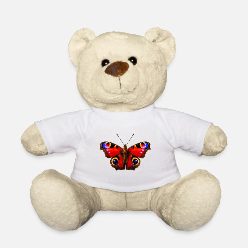 Schmetterling - Teddy - Weiß