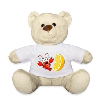 Citrus Crab Spectacle - Teddy Bear - white - Front