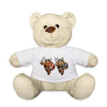 Laufende Wikinger - Teddy - Weiß - Vorne