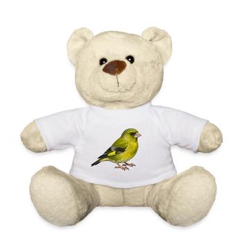 Oiseau Pintard - Nounours - blanc - Devant