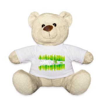 Nature Vibes – Forest Wildlife Design  - Teddy - Weiß - Vorne