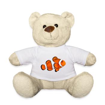 poisson-clown - Nounours - blanc - Devant