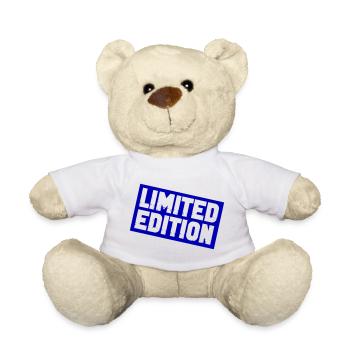 Limitierte Sternedition Druck - Teddy - Weiß - Vorne