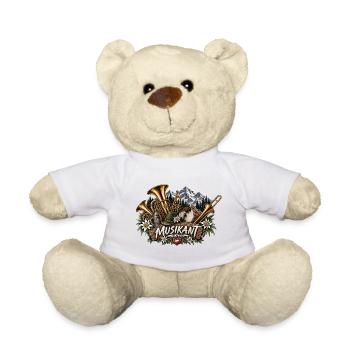 Musikant Alpenklang Ensemble - Teddy - Weiß - Vorne