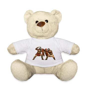 Roman gladiators - Teddy Bear - white - Front