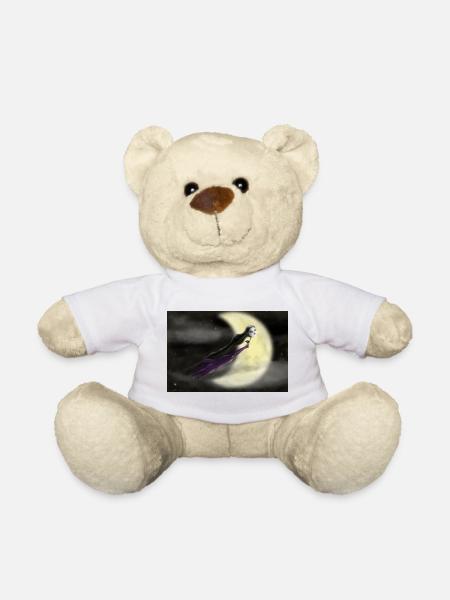 Mondflug: Himmlischer Schatten - Teddy - Weiß