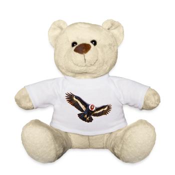 Condor im Flug - Teddy - Weiß - Vorne
