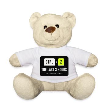 Strg Z: Die letzten 3 Stunden - Teddy - Weiß - Vorne