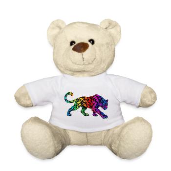 Stammes-Regenbogenpanther - Teddy - Weiß - Vorne