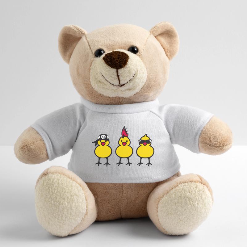 three chicks (b) Nounours