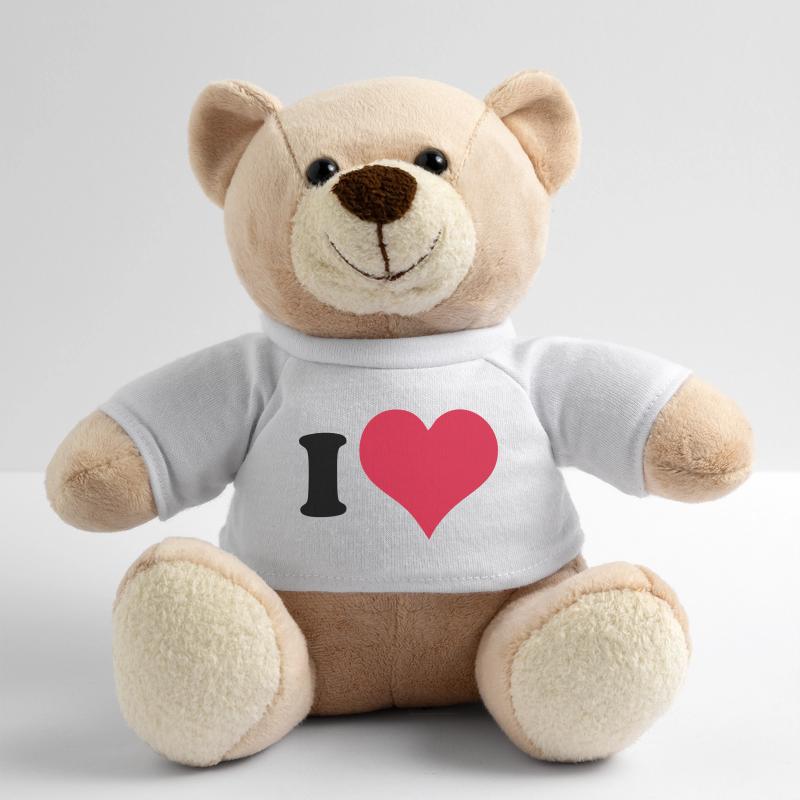 Ich Liebe - Ich Herz Teddy