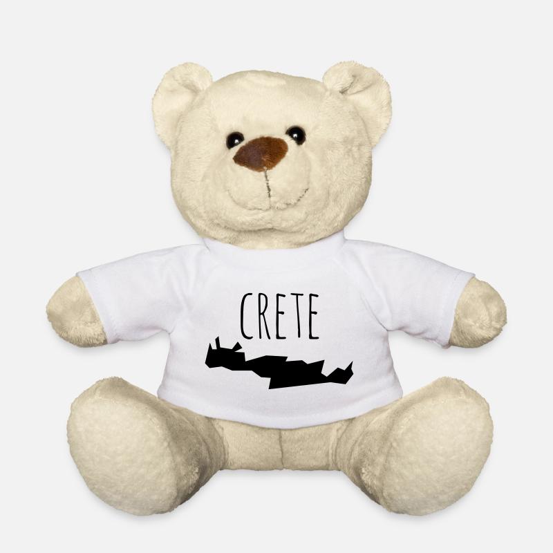 crete - Nounours - blanc