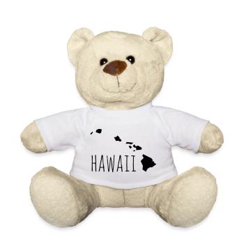 hawaii - Teddy Bear - white - Front