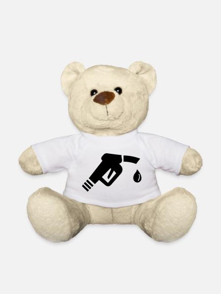 Tankstellen Zapfhahn - Teddy - Weiß