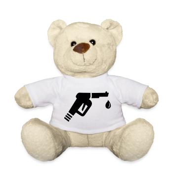 Pistolen Zapfhahn - Teddy - Weiß - Vorne