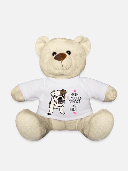 englische Bulldogge - Teddy - Weiß