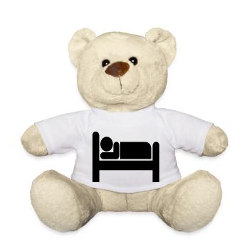 bett bed schlafen schlafzimmer sleeping room65 - Teddy - Weiß - Vorne