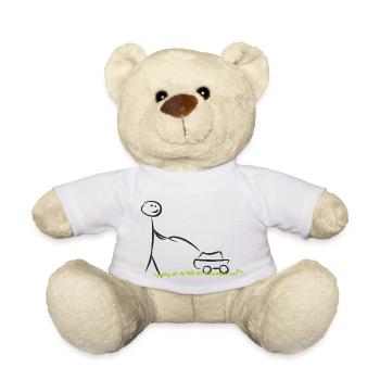 rasenmaeher lawn mower mowing machine3 - Teddy - Weiß - Vorne