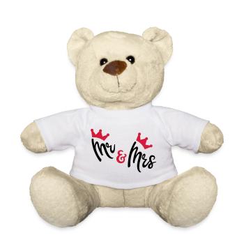hochzeit - Teddy - Weiß - Vorne
