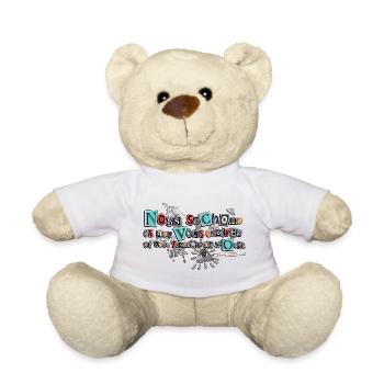 Complots - Nounours - blanc - Devant