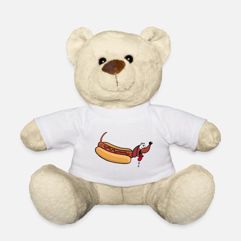 Heißer Hund - Teddy - Weiß