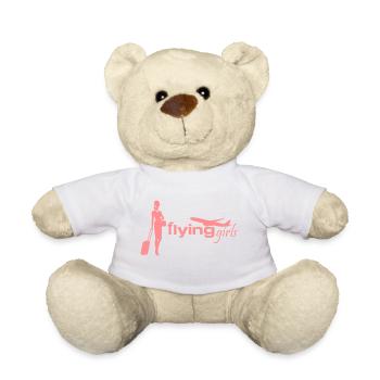 flying girls stewardess - Teddy - Weiß - Vorne